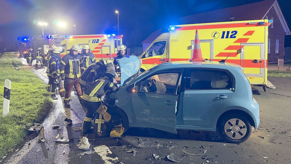 Die Feuerwehr rückte nach Norddeich aus. Foto: Feuerwehr Norden/Thomas Weege