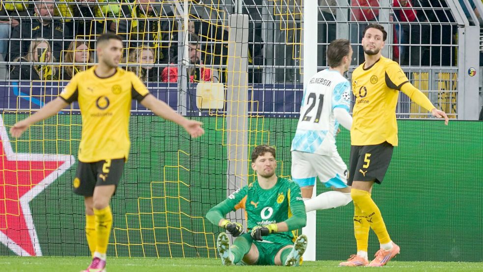 Beim BVB herrscht nach dem 2:2 gegen den norwegischen Vizemeister miese Stimmung Foto: Bernd Thissen