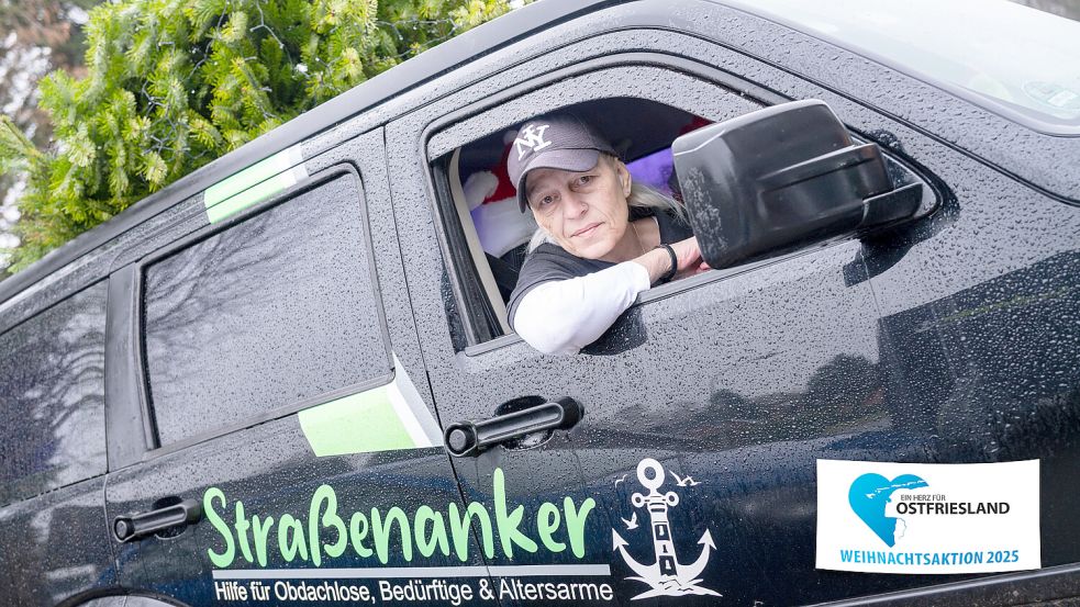 Ilona van Santen hat den Verein „Straßenanker“ gegründet. Foto: Klaus Ortgies