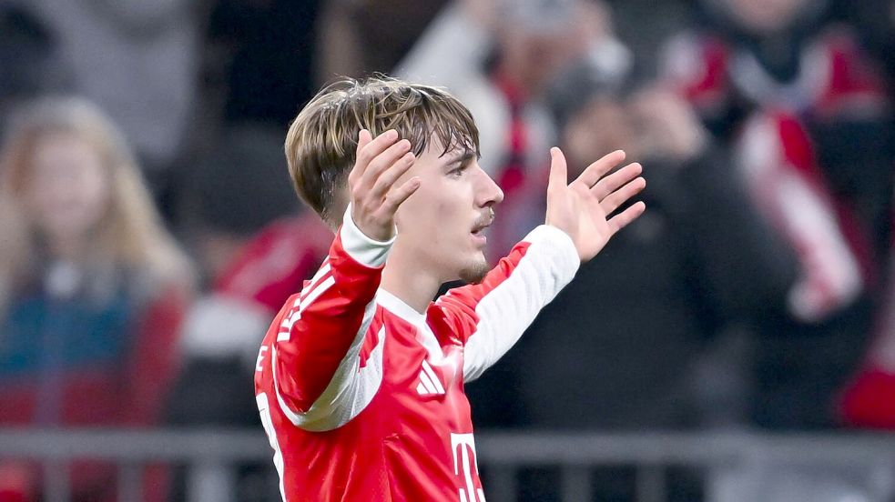 Wieder Torschütze: Lennart Karl. Foto: Sven Hoppe