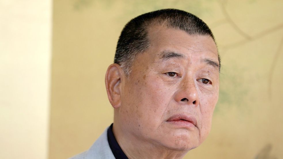 Jimmy Lai saß bereits seit fünf Jahren im Gefängnis. (Archivbild) Foto: Vincent Yu/AP/dpa