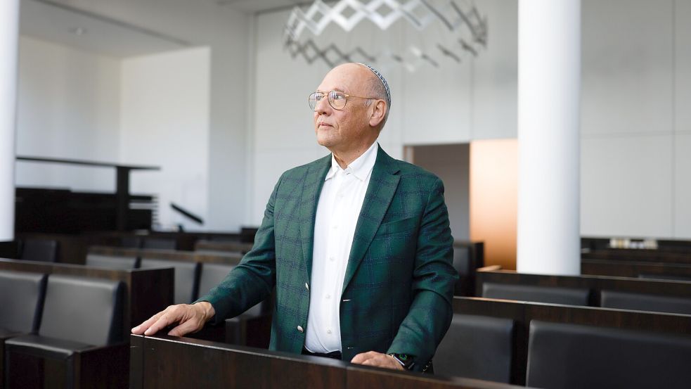 Michael Grünberg, Vorsitzender der Jüdischen Gemeinde Osnabrück. Foto: Michael Gründel