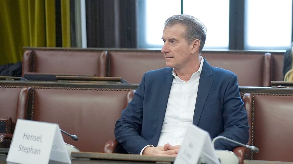 Der Vater der Block-Kinder, Stephan Hensel, nimmt als Nebenkläger am Prozess gegen seine Ex-Frau teil. Foto: Marcus Brandt