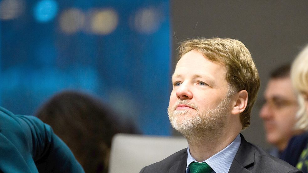 Finanzminister Gerald Heere (Grüne) Foto: dpa/ Julian Stratenschulte