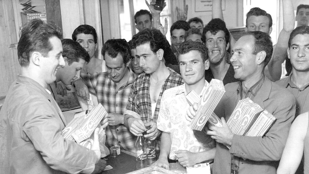 Das Anwerbeabkommen mit Italien wird am 20. Dezember 70 Jahre alt. (Archivbild) Foto: Hans Heckmann/dpa