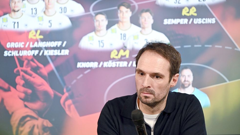 Teammanager Benjamin Chatton sieht die DHB-Auswahl für die EM gut gerüstet. Foto: Federico Gambarini