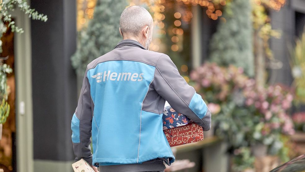 Die Paketboten sind vor Weihnachten besonders gefragt. Foto: Hermes Germany World/Willing Holtz