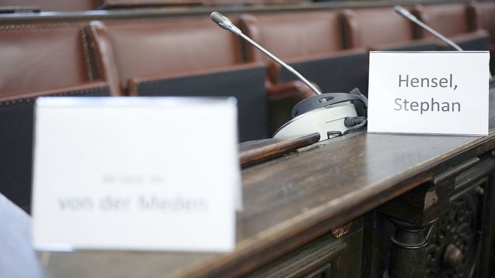 Blocks Ex-Mann Stephan Hensel kam nicht zu dem Kurztermin. Foto: Marcus Brandt