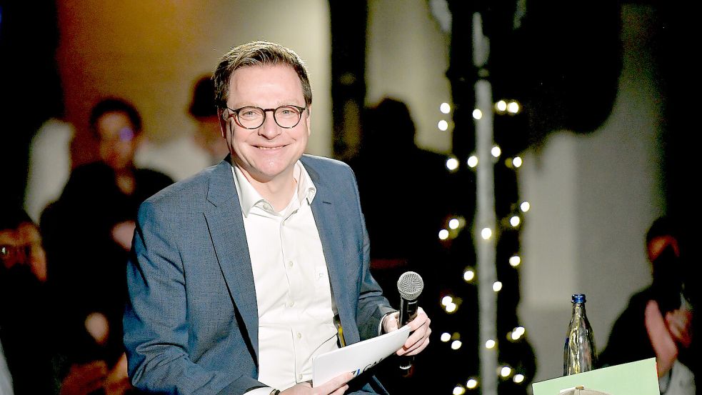 Lars Reckermann spricht über Wiehnachten. Foto: Klaus Ortgies