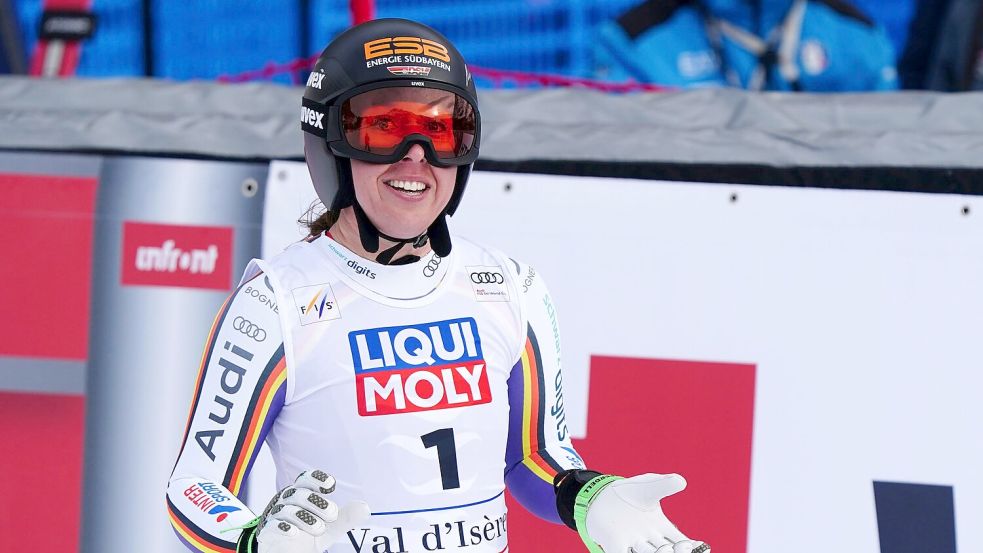Zwei Winter lang verpasste Kira Weidle-Winkelmann Podestplätze im Weltcup. Foto: Pier Marco Tacca/AP/dpa