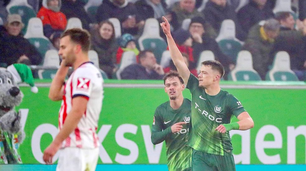 Erzielte drei Tore für Wolfsburg: Dzenan Pejcinovic Foto: Darius Simka