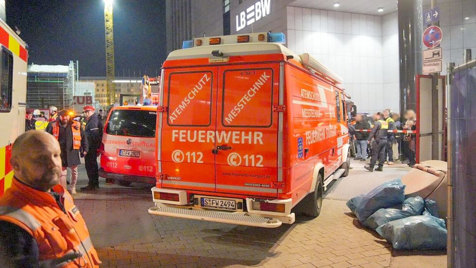 Der Zugverkehr in Stuttgarter ruhte vorsichtshalber, der Bahnhof war abgesperrt. Foto: Enrique Kaczor/onw-images/dpa
