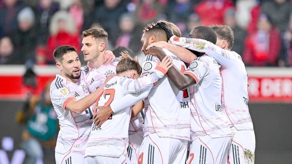 Die Bayern sicherten sich souverän und vorzeitig die Herbstmeisterschaft. Foto: Harry Langer