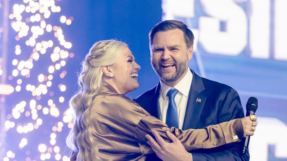 Erika Kirk ist die Witwe des erschossenen Gründers der konservativen Jugendorganisation Turning Point. Foto: Jon Cherry/FR171965 AP/AP/dpa