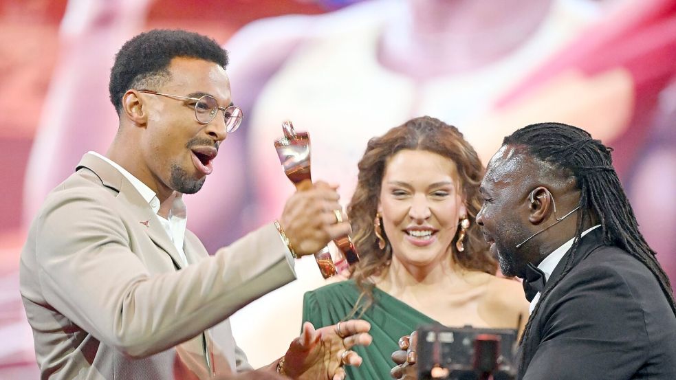 Bekam den Preis von seinem Vater: Leo Neugebauer. Foto: Uli Deck