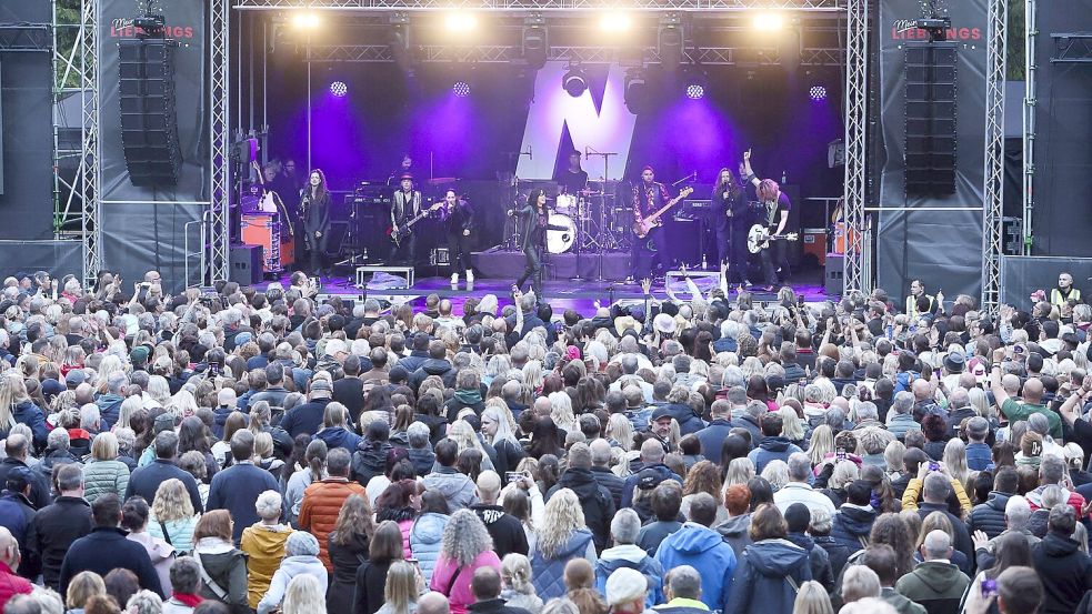 Das Freilichtbühnen-Konzert von Nena im vergangenen Jahr begeisterte insgesamt 3800 Zuschauer. Foto: Doden/Archiv