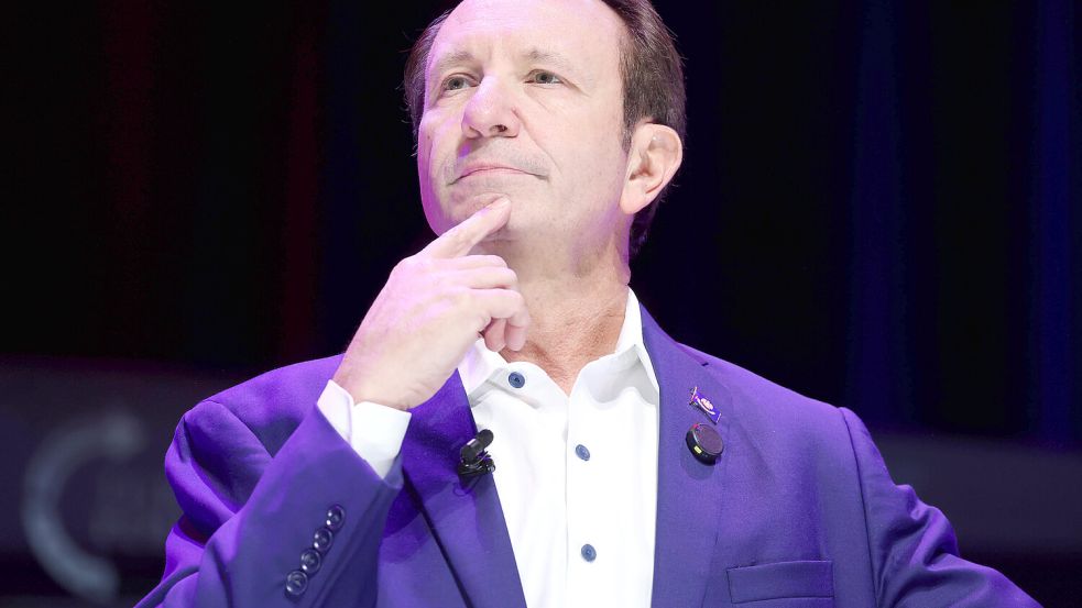 oll für Trump die Übernahme von Grönland planen: Louisianas Gouverneur Jeff Landry. Foto: Imago/Zuma Wire Press