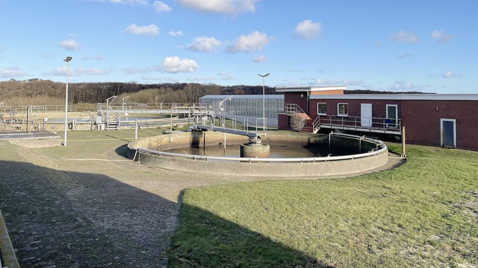 Wichtiger Baustein der Abwasserentsorgung: die Kläranlage auf Wangerooge. Foto: OOWV