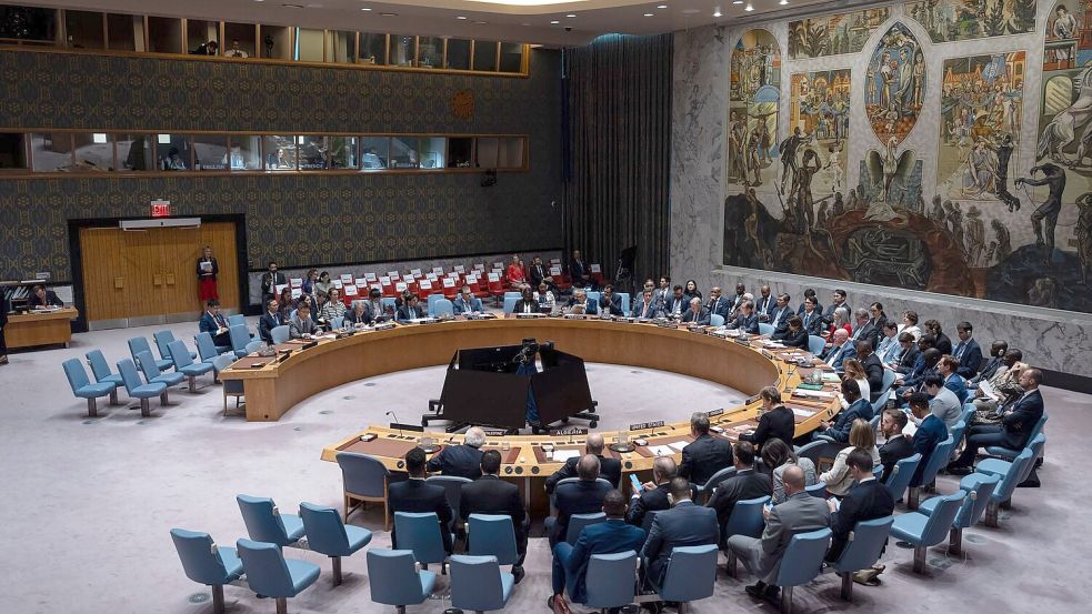 Im UN-Sicherheitsrat ist es wegen der US-Politik gegenüber Venezuela zu einem lebhaften Schlagabtausch gekommen. (Archivbild) Foto: Yuki Iwamura/AP/dpa