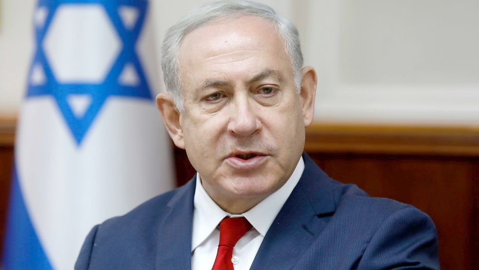 Israels Regierungschef Netanjahu will die landeseigene Rüstungsindustrie stärken. (Archivbild) Foto: Menahem Kahana/AFP POOL/AP/dpa