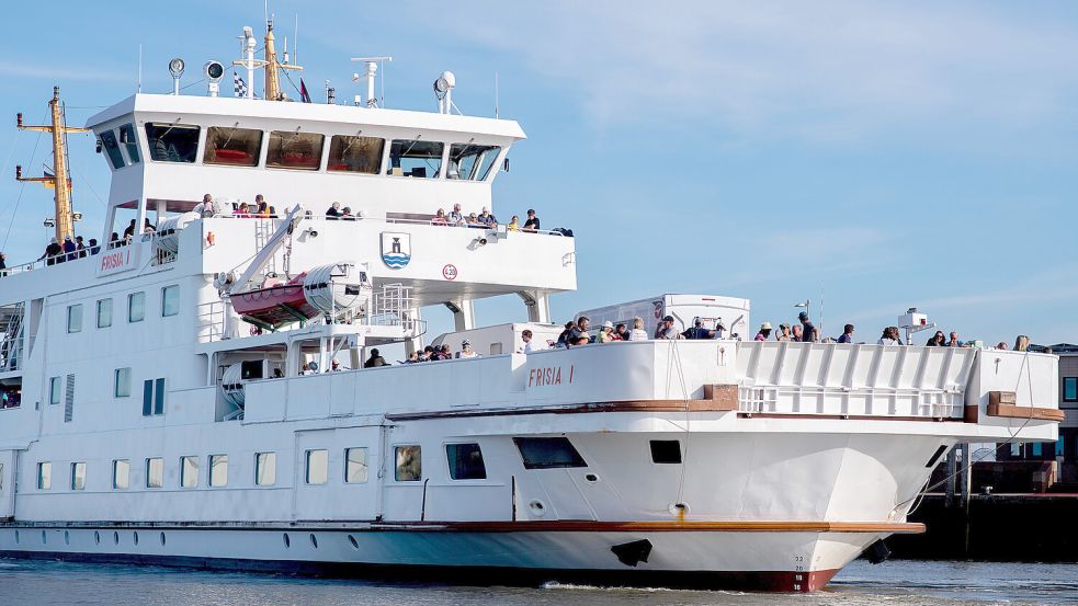 Eine Fähre der Reederei Norden-Frisia. Foto: DPA