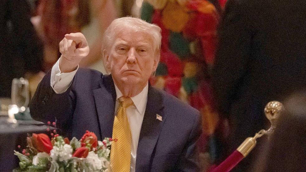 US-Präsident Trump hat den Moderator Stephen Colbert scharf angegriffen. Foto: Alex Brandon/AP/dpa