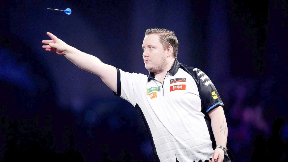 Schindler bei seinem Drittrundenmatch. Foto: John Walton