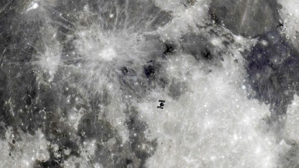 Nach wie vor hat Russland ein gemeinsames Projekt mit den USA: den Betrieb der in die Jahre gekommenen Raumstation ISS. (Archivbild) Foto: Peter Komka/MTI/AP/dpa
