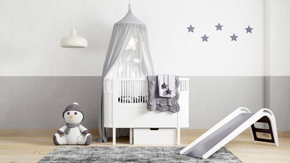 Beige und andere neutrale Farben liegen auch in Kinderzimmern im Trend. Doch schaden solche Farben Kindern? Im Internet ist eine Debatte entfacht. Foto: Imago/Imagebroker