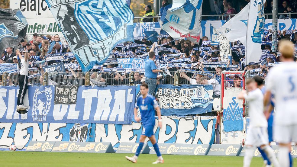 Der SV Meppen hat den höchsten Zuschauerschnitt in der Regionalliga Nord. Foto: Jens Doden/ Emden
