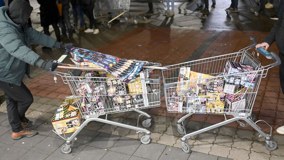 In den Niederlanden soll ab 2026/2027 privates Böllern verboten werden. (Archivbild) Foto: Lars Penning