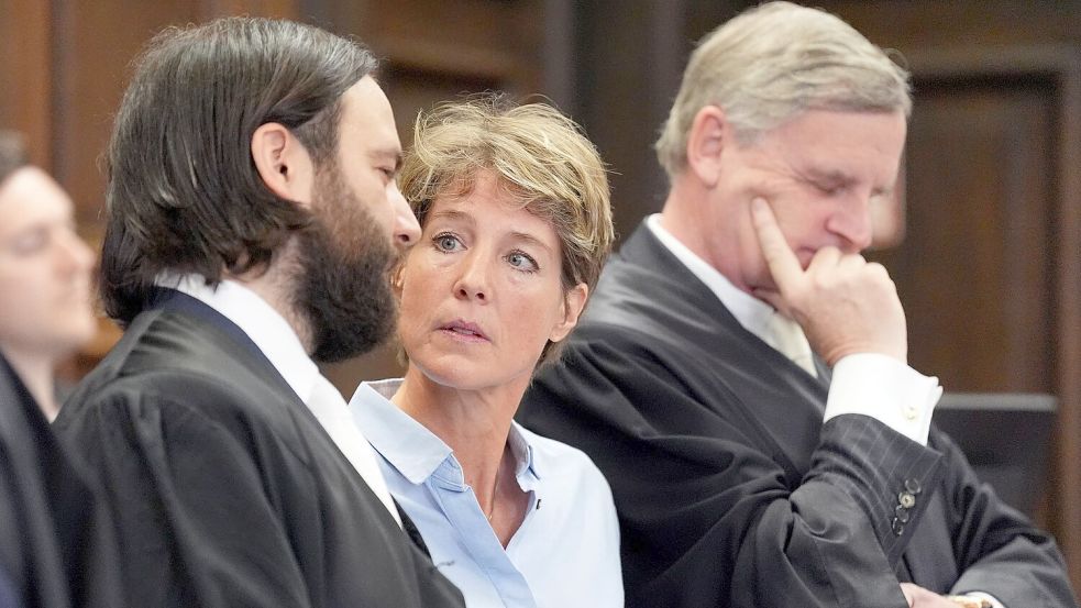 Gastronomin Christina Block wird Kindesentführung vorgeworfen. (Archivbild) Foto: Marcus Brandt