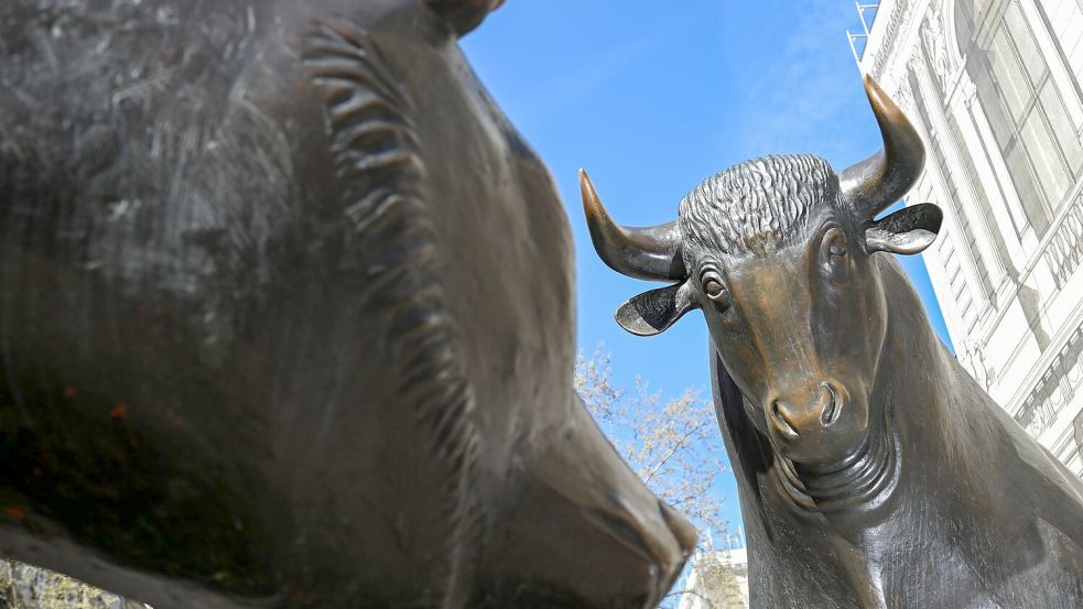 Börse Frankfurt: 2025 hatten die Bullen die Oberhand (Archivbild) Foto: Arne Dedert