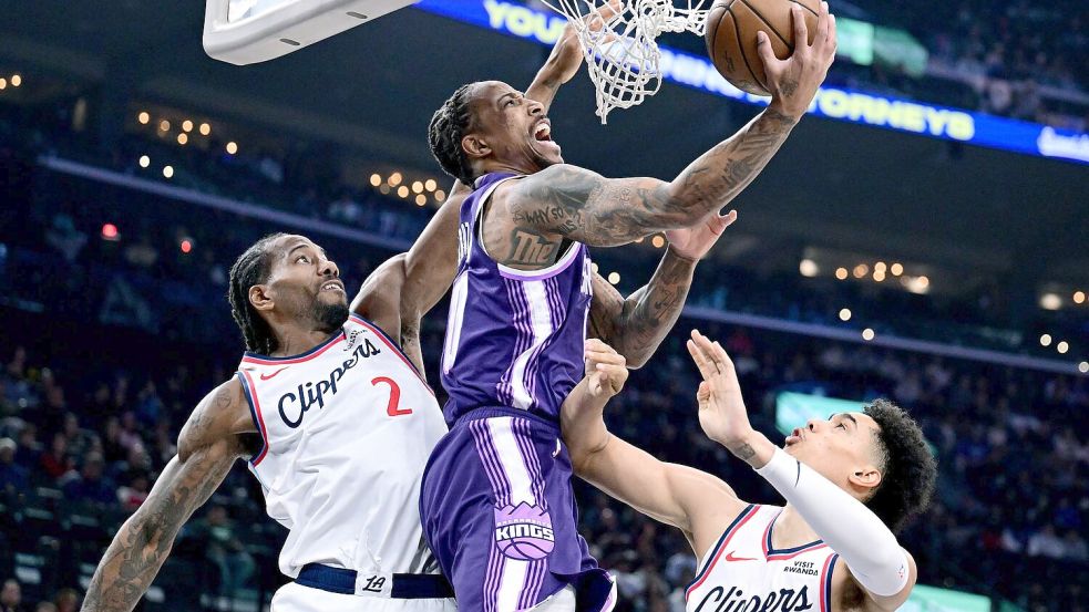 Die Sacramento Kings waren bei den LA Clippers chancenlos. Foto: Wally Skalij/AP/dpa