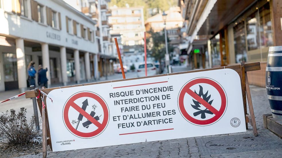 Das Gebiet um die Bar bleibt weiträumig abgesperrt. Foto: Alessandro Della Valle