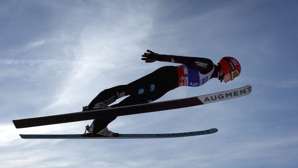 Freitag ist die beste deutsche Springerin aktuell. Foto: Karl-Josef Hildenbrand