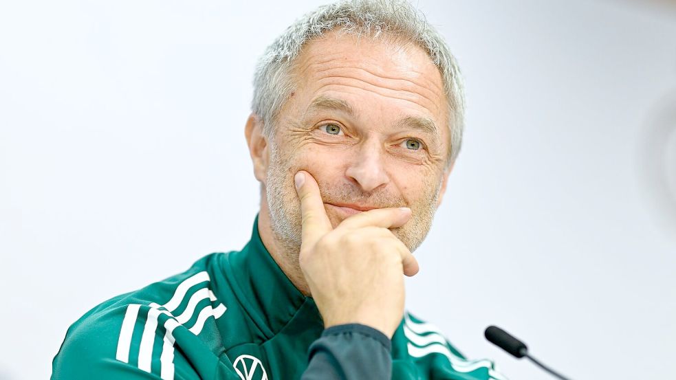 Bundestrainer Christian Wück hat seinen Vertrag noch nicht verlängert. (Archivbild) Foto: Uwe Anspach