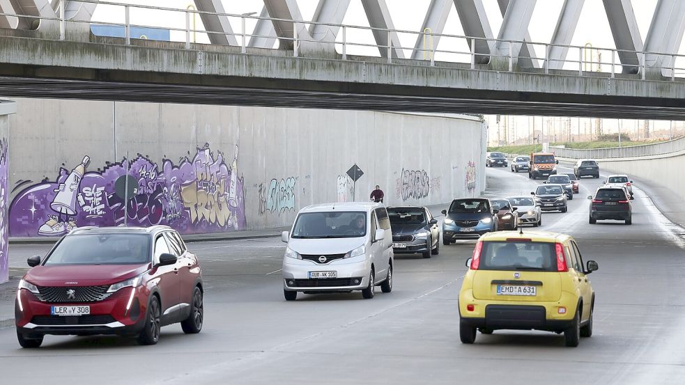 Die Trogstrecke: Nach fünf Jahren Bauzeit und vielen Herausforderungen wird 2026 die Fertigstellung der Sanierung groß gefeiert. Das Foto ist Ende November 2025 entstanden. Foto: Jens Doden/Archiv