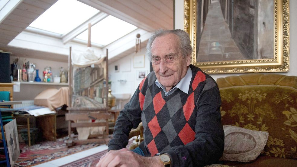 Walter Schultheiß war auch Maler. (Archivbild) Foto: Marijan Murat