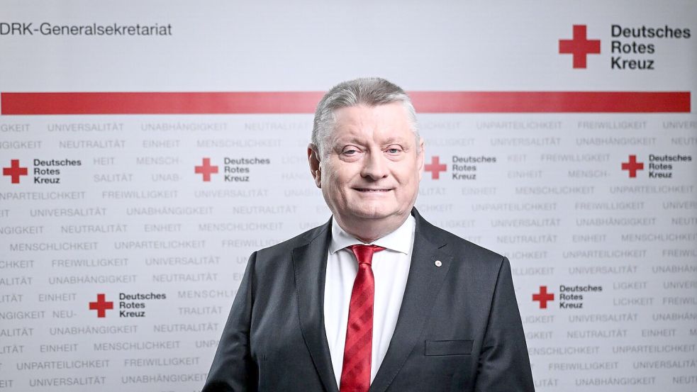 DRK-Präsident Hermann Gröhe fordert mehr Geld für den Bevölkerungsschutz. (Archivbild) Foto: Britta Pedersen