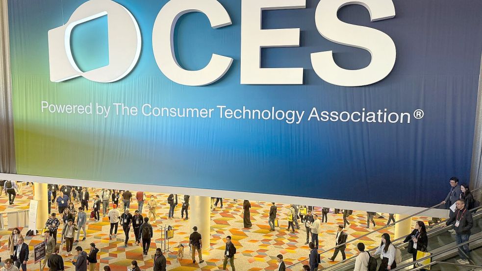 Samsung will mit dem massiven KI-Einsatz seine Konkurrenten auf Abstand halten, kündigte der südkoreanische Elektronikriese auf der CES an. Foto: Christoph Dernbach