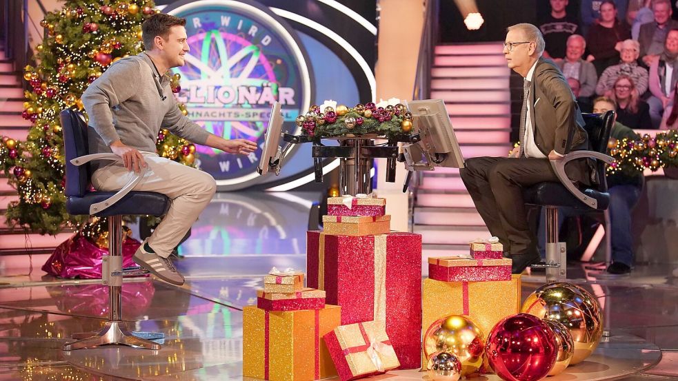 Frank Felix Fugger ist in Osnabrück zur Schule gegangen. In der Sendung „Wer wird Millionär?“ mit Günther Jauch hatte er einen Blackout. Foto: RTL / Stefan Gregorowius