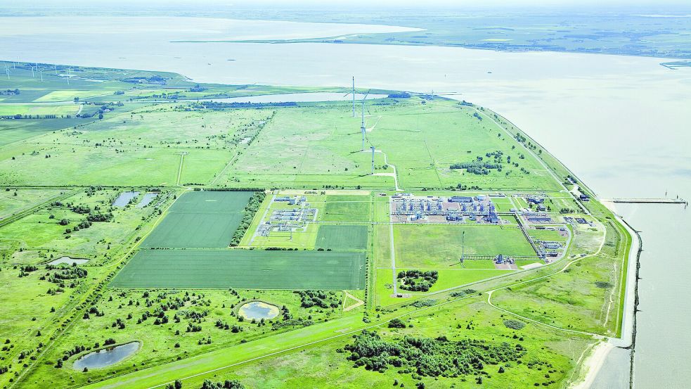 Die Deichlinie am Rysumer Nacken soll verlegt werden. Foto: NPorts/Archiv