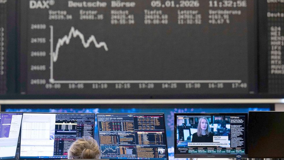 Nach dem Hoch bröckelten die Kurse wieder etwas ab. Foto: Boris Roessler