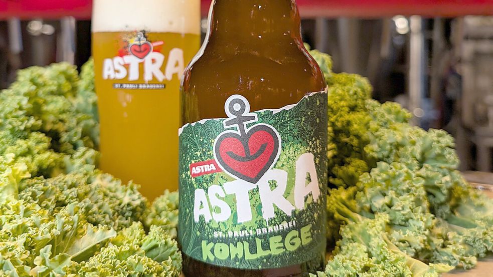 Laut Uke Bosse ist eine „ganze Menge“ Grünkohl im Bier. Foto: privat