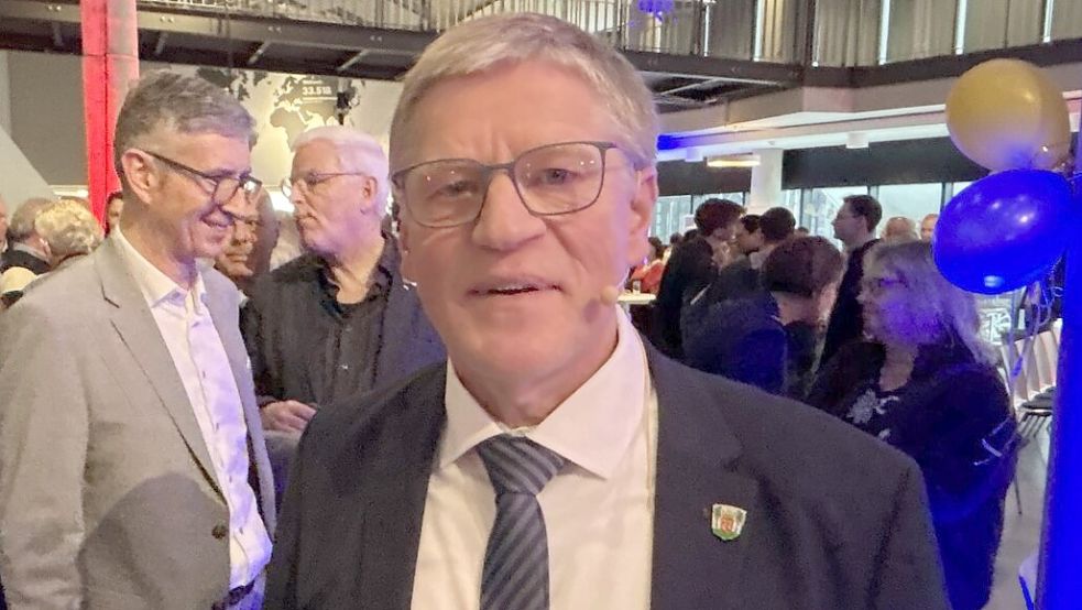 Der Bürgermeister der Stadt Aurich, Horst Feddermann, kandidiert nicht für eine zweite Amtszeit. Foto: Lasse Paulsen
