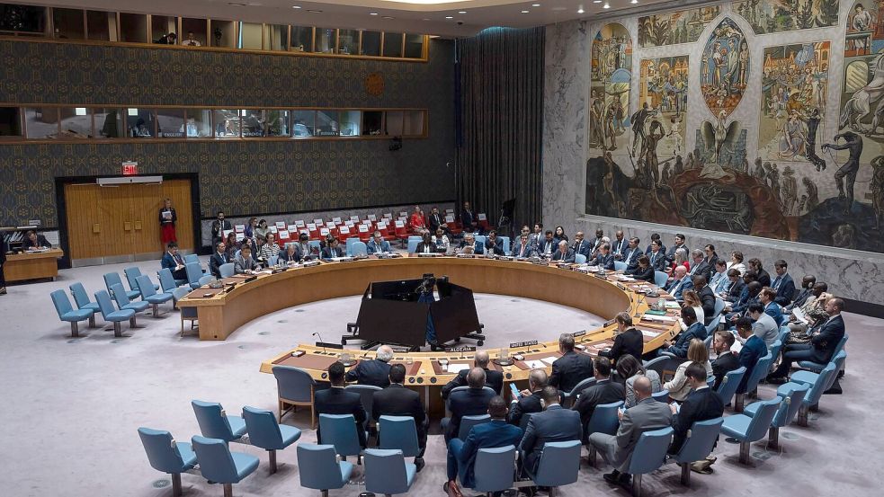 Der UN-Sicherheitsrat diskutiert nach dem US-Angriff auf Venezuela. (Archivbild) Foto: Yuki Iwamura/AP/dpa