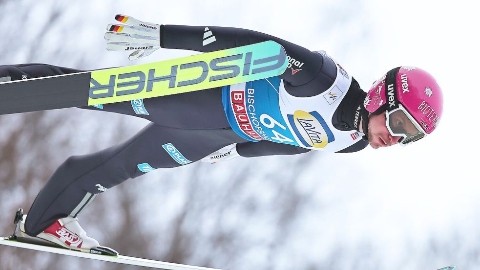 Felix Hoffmann hat Schmerzen am Knie. Foto: Daniel Karmann