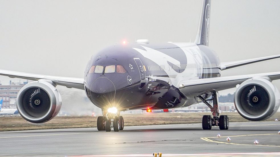 Die Lufthansa schickt zum 100. Jahrestag sechs Jets in einer Sonderlackierung auf die Strecke. Foto: Andreas Arnold