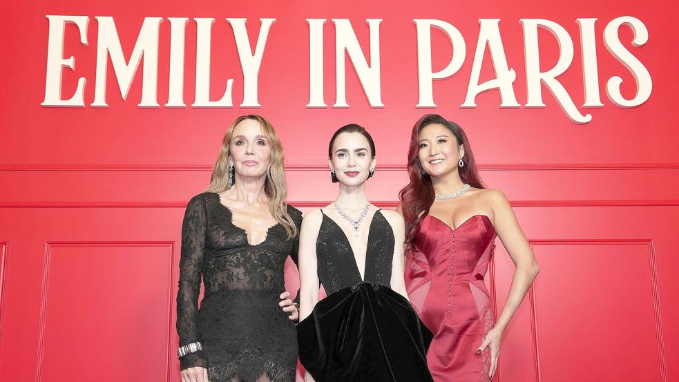 Netflix hat eine sechste Staffel der Hit-Serie „Emily in Paris“ angekündigt. (Archivbild) Foto: Aurelien Morissard/AP/dpa